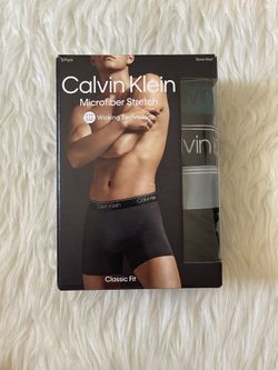 Calvin Klein Microfiber boxer briefs 3 Pack Size Large