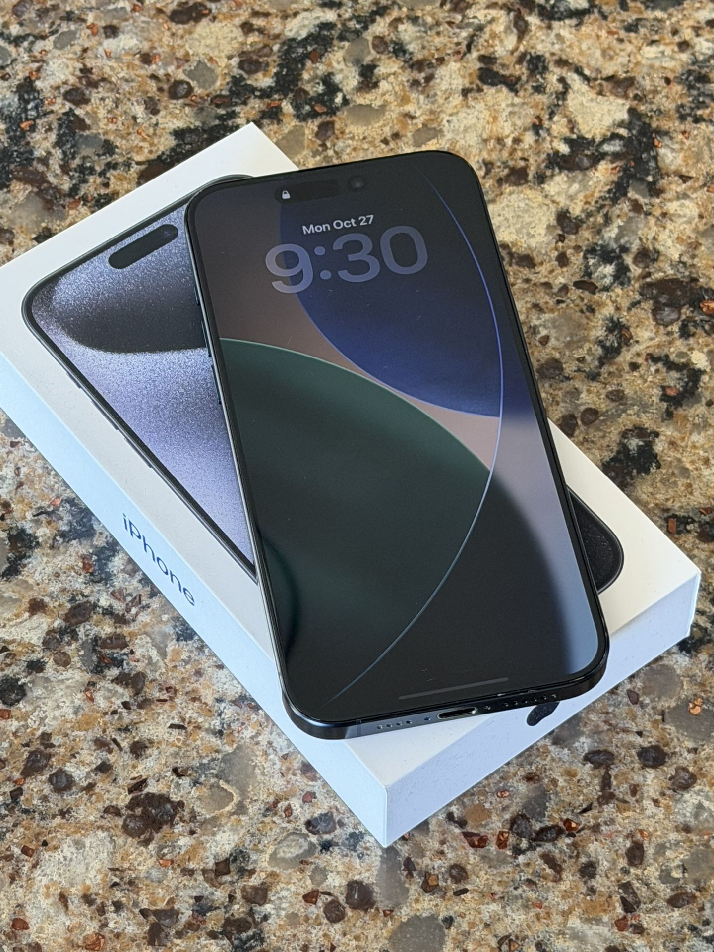 Flawless iPhone 15 Pro Max Titanium Blue 1 TB Unlocked