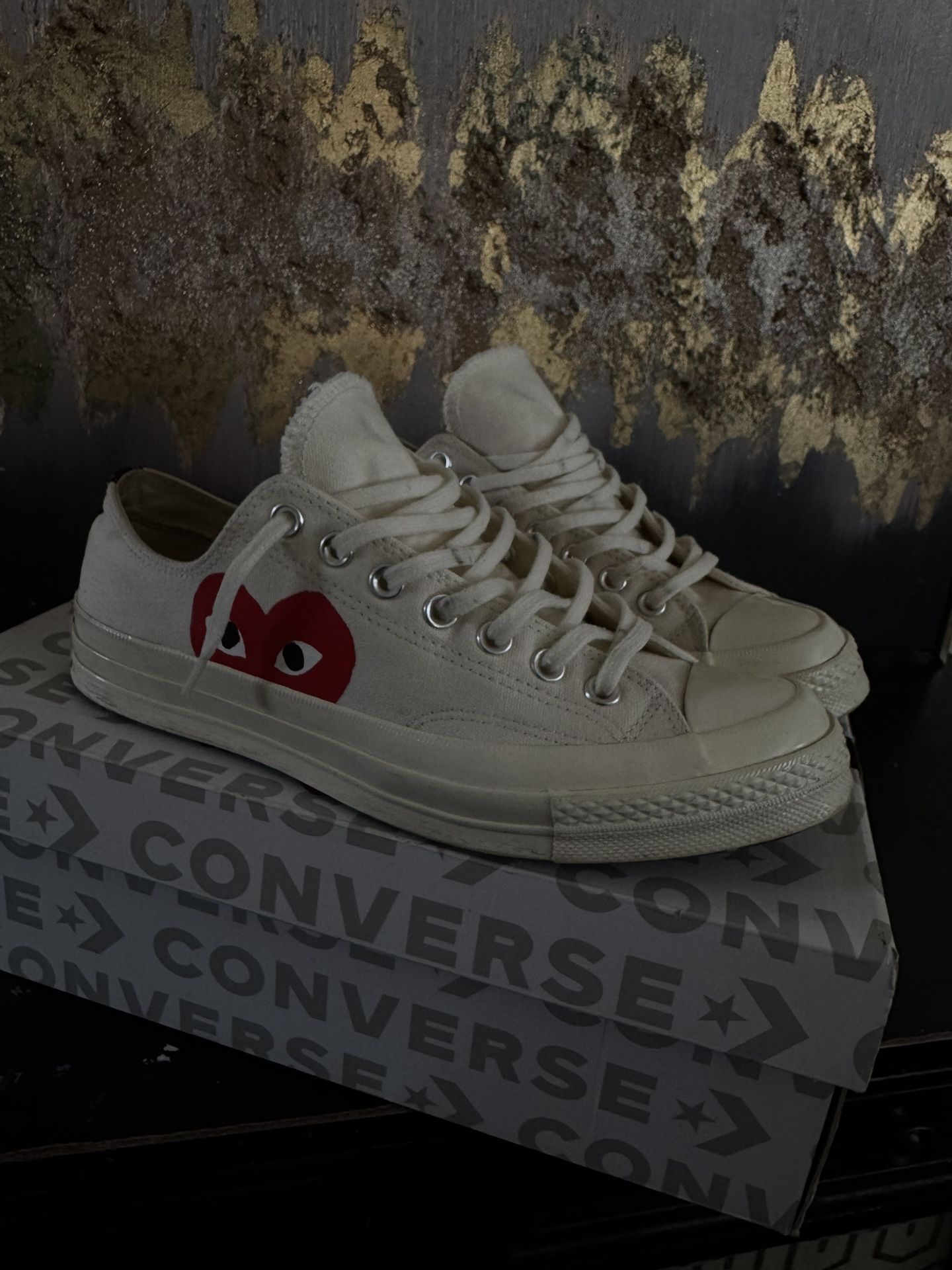 Cdg X Converse (white)