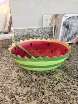 Watermelon Serving Bowl