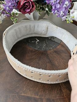 Leather Back Support Belt