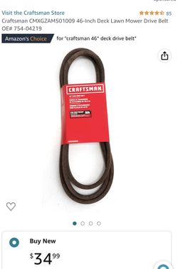 Craftsman Deck Drive Belt