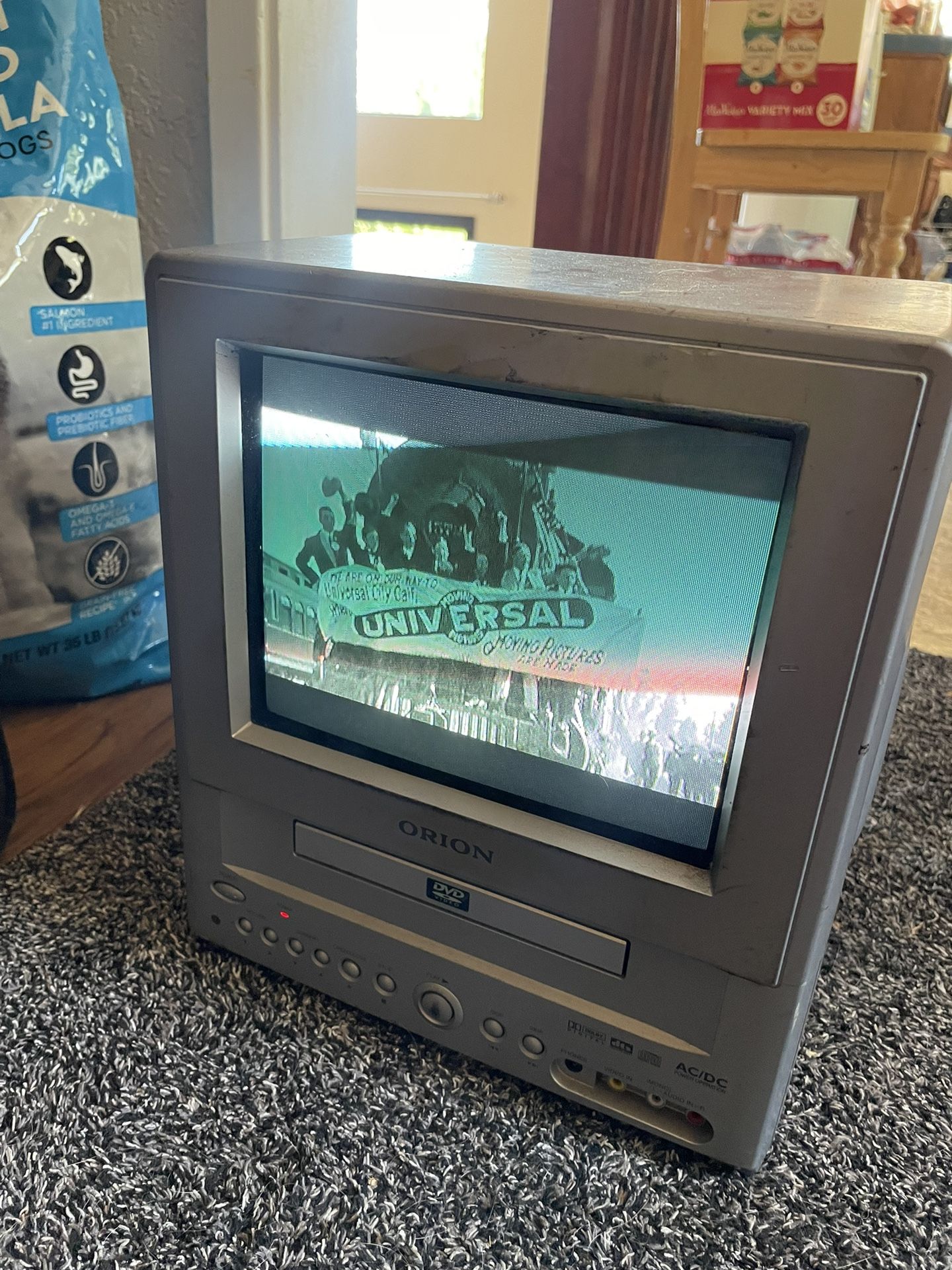 Small DVD player TV