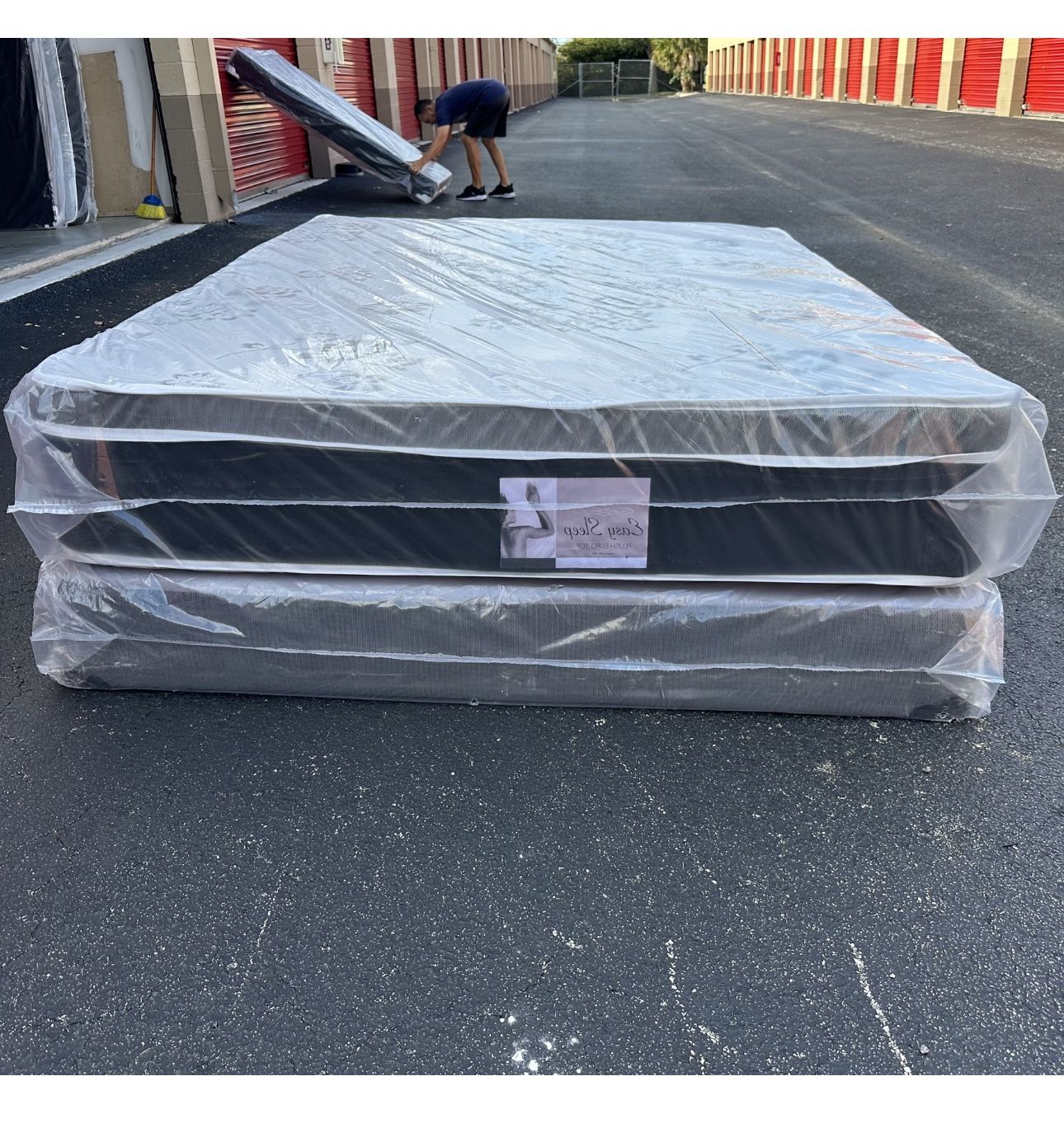 NEW Mattress Queen Size Pillowtop With Box Spring // Offer 🚚