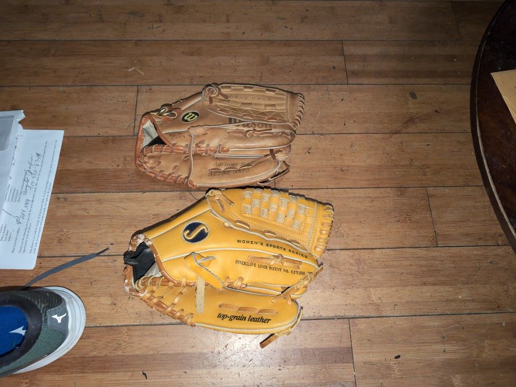 2 RHT Leather Gloves