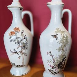 Taiwan Tobacco & Wine Monopoly Bureau Porcelain Pitchers/Decanters