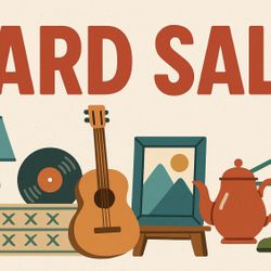 YARD SALE TODAY! Everything Must Go!