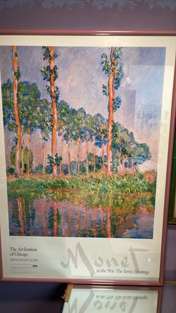 monet print.