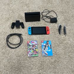 NINTENDO SWITCH + GAMES