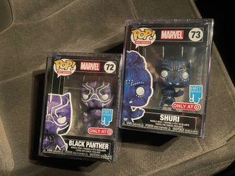 Black Panther & Shuri Funko Pop