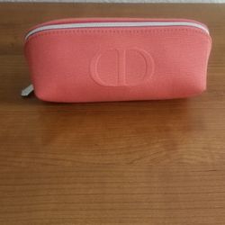 *Dior* Beaute Coral Make-up/Toiletry Case