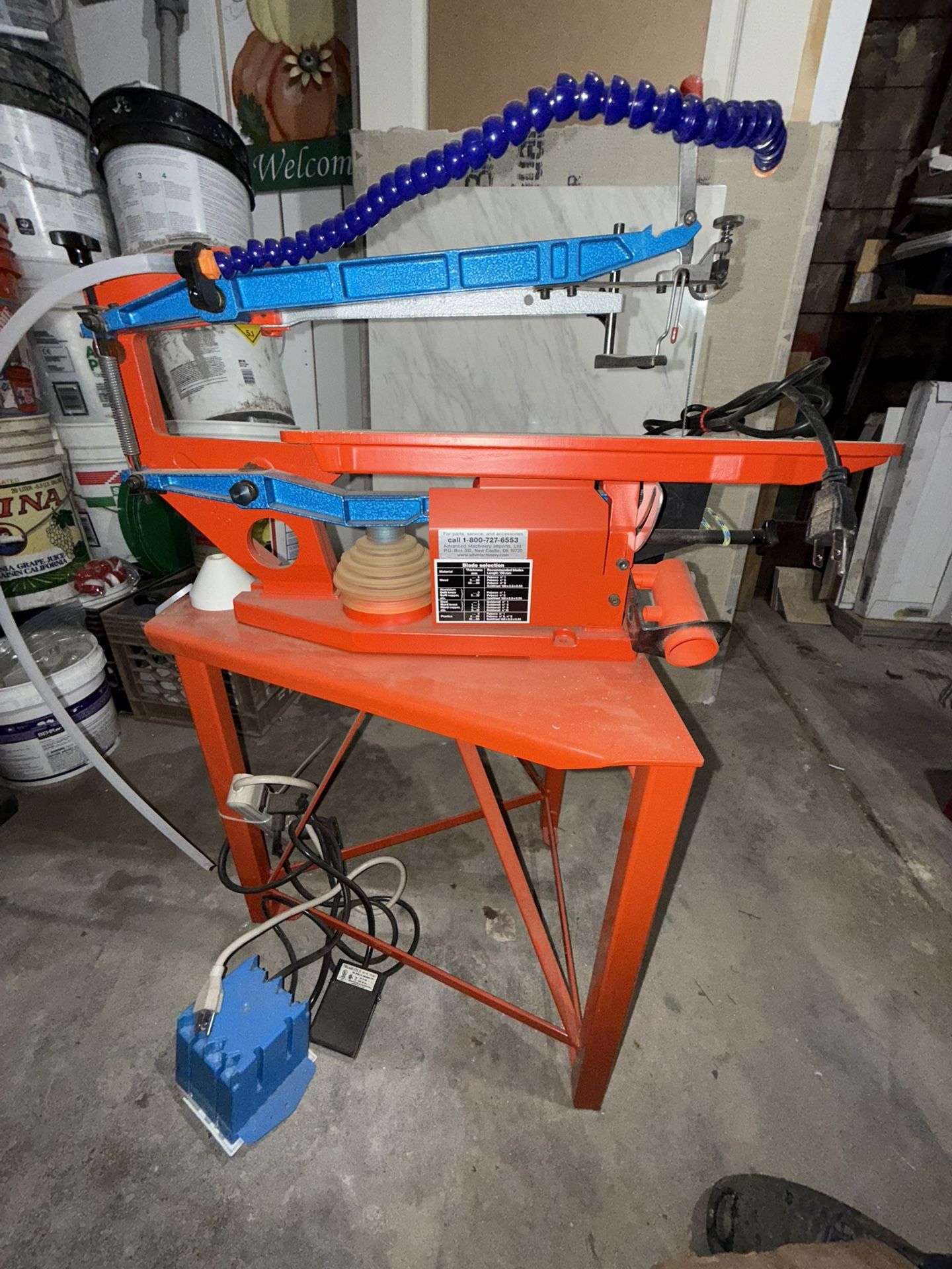 HEGNER MULTIMAX 18 VARIABLE SPEED SCROLL SAW