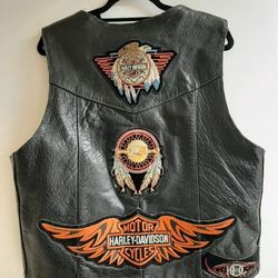 Harley Davidson Leather Vest