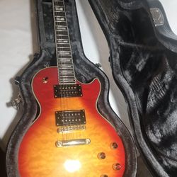 Epiphone Les Paul custom Profecy Plus Sunburst w/Hardshell case
