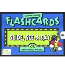 Now I'm Reading!: Slide, See and Say Flashcards Long Vowel Words