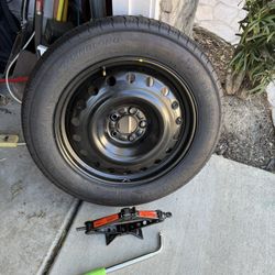 Tesla Spare Tire With Jack - 