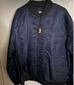Stussy jacket blue size XXL