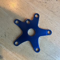 Chainring Spider 110 Blue Anodized New!