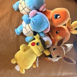 Pokemon Plush! 6ct