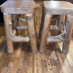 Oak Stools 