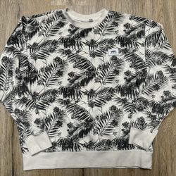 Vans Palm Leaf Crewneck Sweatshirt Size: S