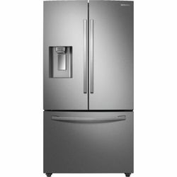 Samsung 27.8 Cu. Ft. French Door Fingerprint Resistant Refrigerator with Food Showcase – Stainless Steel