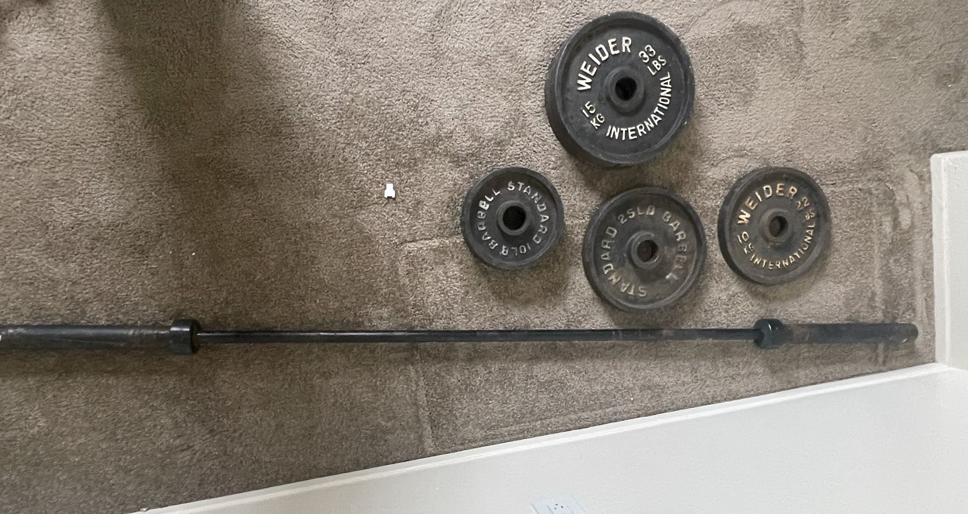 Olympic Barbell With Plates