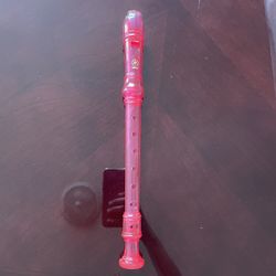 Pink Yamaha Recorder