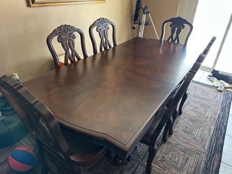 8 chair expandable dinette set