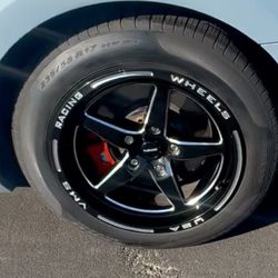 VMS Gloss Black Wheels 