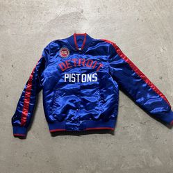 Detroit Piston’s Varsity Jacket Women Size M
