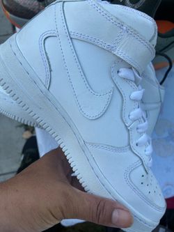Nike Air Force 1 Mid White Sneakers