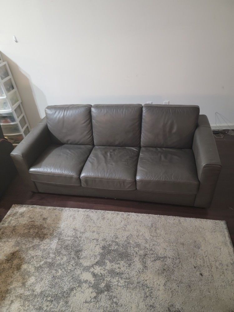 Futon Couch With Queen Sized Pull Out bed. 