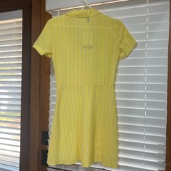 Yellow H&M dress