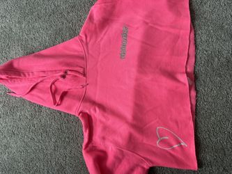 Pink urban street wear sweatsuit