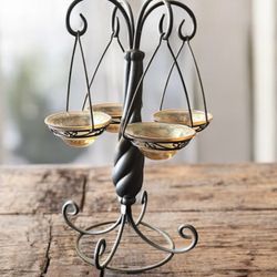 Partylite Global Fusion Tealight Tree Candle Holder 