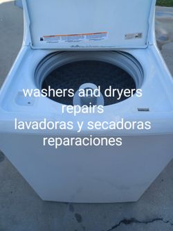 Washers and dryers,  lavadoras y secadoras
