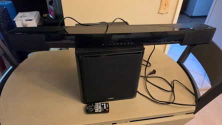 Yamaha soundbar in suboffer