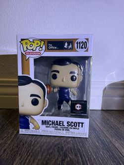Michael Scott Basketball Funko Pop #1120 The Office – Chalice Collectibles Exclusive – New