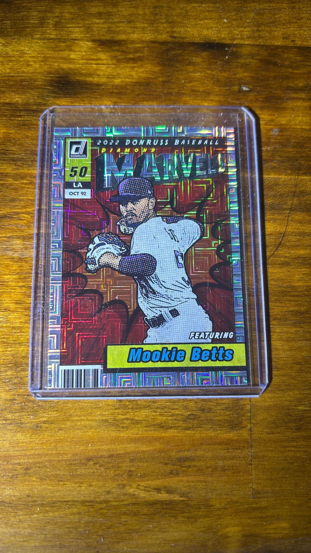 SP Mookie Betts Marvels Vector
