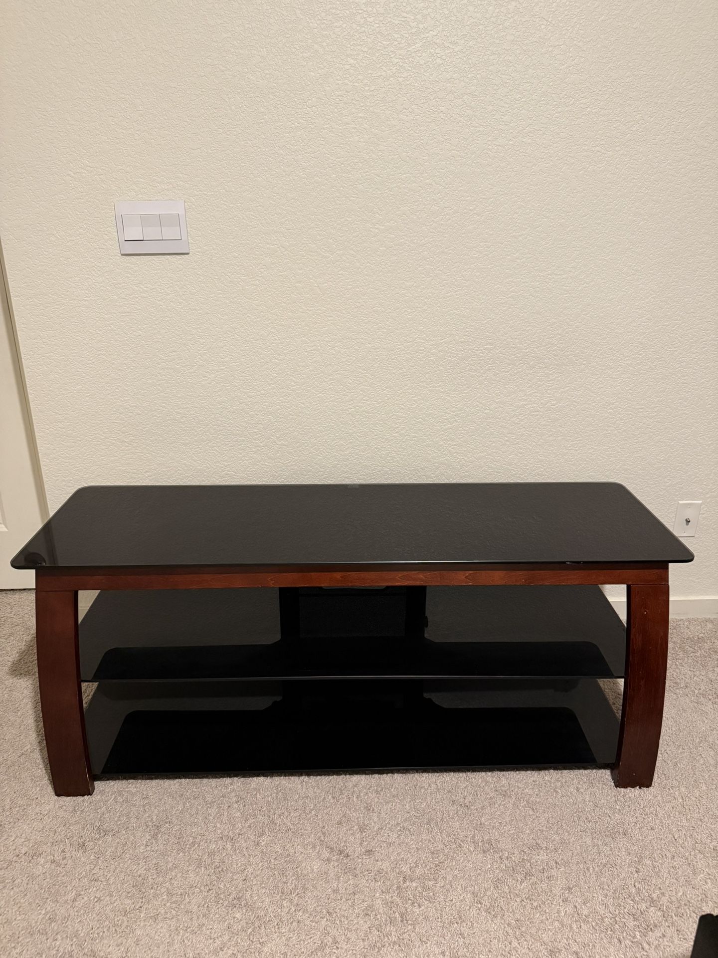 Modern Glass TV Stand for Sale