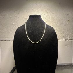 Gold Plated Rope Chain