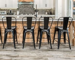 Four Tall Barstools