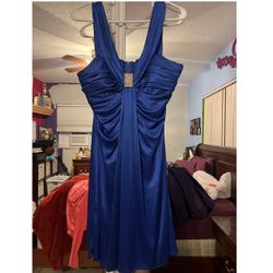 Royal Blue Elegant Dress