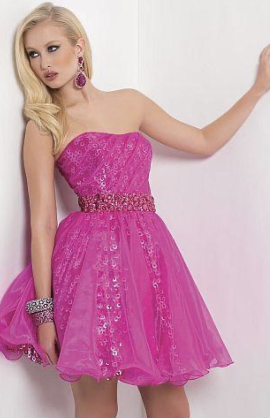 New With Tags Size 6 Blush Prom Homecoming Dress & Short Formal Dress $65