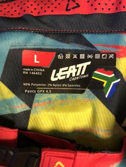 Leatt Motorcycle Gear Brand New Set Size Lg