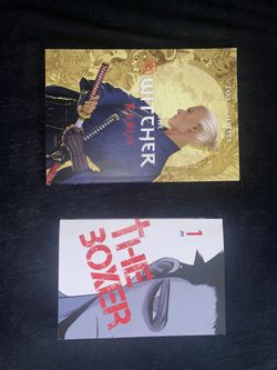 Comicbook/Manga “The Boxer” and “The Witcher Ronin”