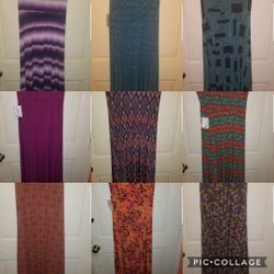 Brand new Size XL Lularoe Maxi Skirts on Clearance