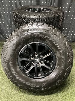 2024 Ford F-150 Raptor 6 Lug Takeoffs 17 Inch OEM Wheels