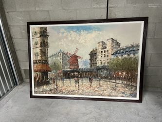 Moulin Rouge Painting 